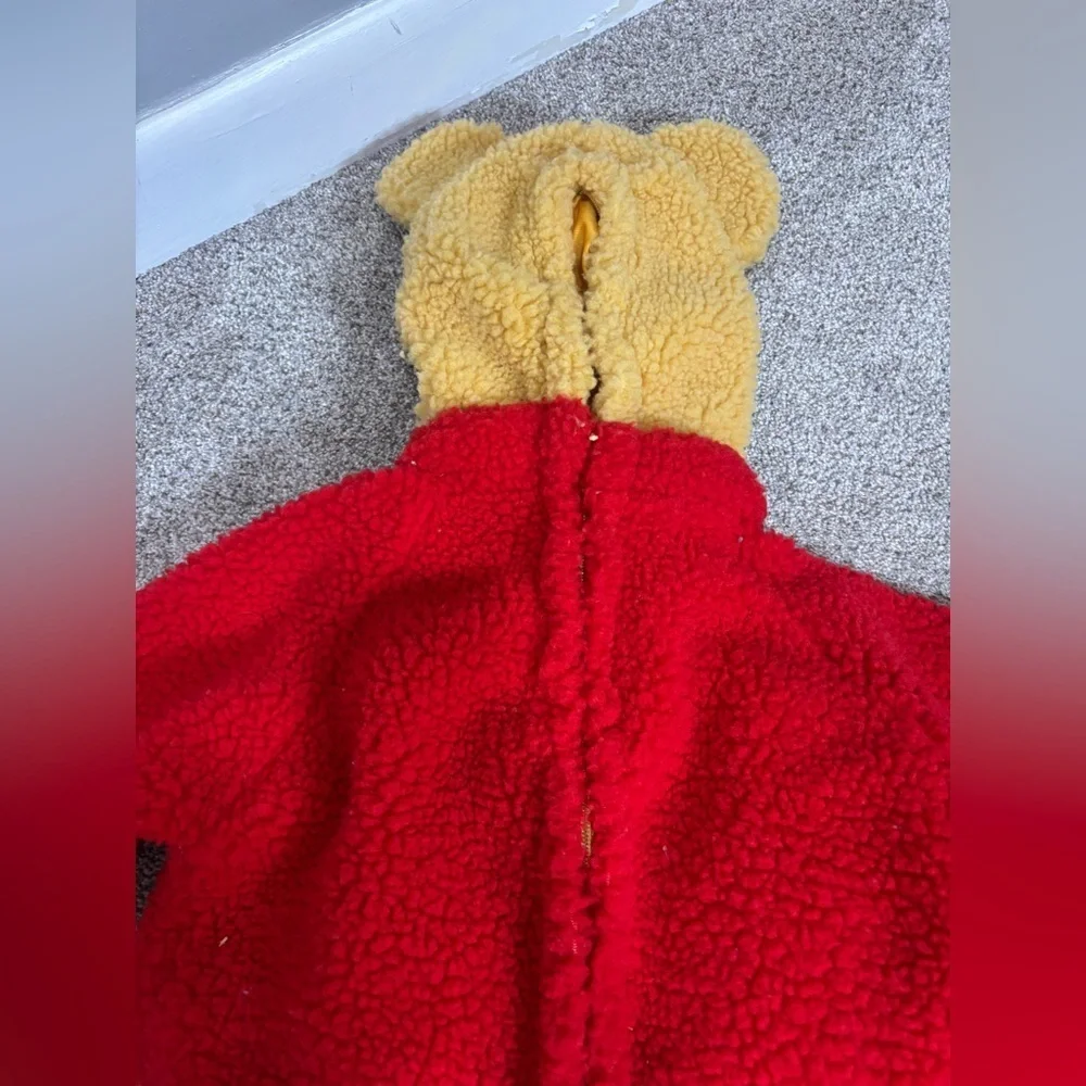 Vintage Winnie The Pooh Plush Costume Child 4-6 Disney Store Halloween Costume - Picture 8 of 10